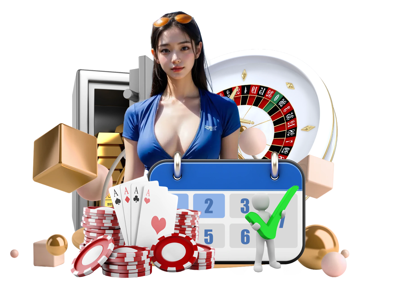 Andar Bahar card game table with dealer and betting interface